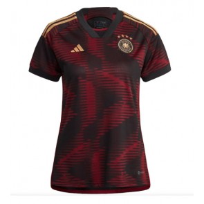 Germany Replica Away Stadium Shirt for Women World Cup 2022 Short Sleeve